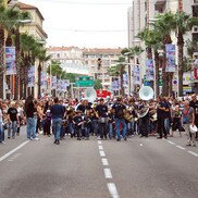 Crew parade